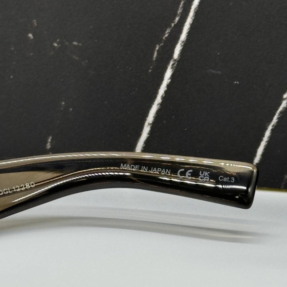 NEW SL660 003 SAINT LAURENT BROWN GREY SQUARE SL 660 003 UNISEX SUNGLASSES SL660 - Picture 8 of 10